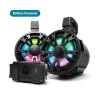 EcoXgear ET08 2-Pack Black 8 Inch Speakers Non Amplified