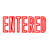 Xstamper CX-BN 1021 Stamp Entered Red