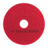 3M Red Buff Pad 5100 17in Box of 5