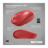 Incase Designed by Microsoft Mobile Wireless Mouse 1850 Flame Red [U7Z-00035]
