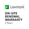 Lexmark 3 Year Onsite Renewal War