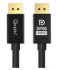 Oxhorn 4K DisplayPort 2.1 DP80 Cable 3m Male to Male V2.1 16K@60Hz Gold-Plated Aluminum High Speed VESA Certified  for Gaming Monitor TV PC Laptop