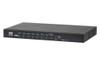 ATEN 16A 8-Outlet 1U Metered & Switched eco PDU, Detachable front panel fits 19' racks with different depths, Supports RS-232 port