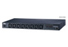 Aten 15A/10A 8-Outlet 1U Metered & Switched eco PDU, emote power outlet control (On, Off, Power Cycle) by individual outlets, Green Package