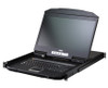 ATEN 8-Port USB HDMI Single Rail LCD KVM Switch, 18.5' LCD screen with resolution of 1366 x 768, 1U short-depth