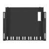 Belkin Cybersecurity and Secure KVM Under Desk Mount for SKVM/SKM -Black(F1DN-KVM-MOUNT),Universal Compatible with 2nd Gen SKVM 2-Port & 4-Port Mo