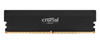 Crucial Pro 32GB (1x32GB) DDR5 UDIMM 6400MHz CL40 Black Heat Spreaders Overclocking Support Intel XMP AMD Ryzen Desktop PC Gaming Memory Tray