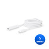 Ubiquiti AI Theta Video Extension Cable, Five-Meter Video Cable To Extend AI Theta Lenses.