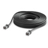 Ubiquiti UniFi Premium Patch Cable Outdoor, 15M,Black,Ultra-Thin, Rugged, Shielded Patch, Optimized, Perform Harshest Environments ,10 GbE networking.