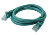 8Ware CAT6 Cable 0.25m - Green Premium RJ45 Ethernet Network LAN UTP Patch Cord 26AWG CU Jacket