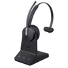 Yealink WH64 Hybrid Mono with Charging Stand, enhanced noise‑cancelling microphone technology, dual connectivity, UC platforms, VoIP desk phones, and