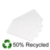Cards .76mm Recycled PVC White CR80 (500 Pack)