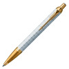 Parker IM Premium Ballpoint Gold Trim Pearl