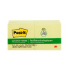 Post-It Notes 654R-24CP-CY Recyc Yellow 76X76 Pk24