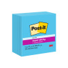 Post-It Super Sticky 654-5Super StickyBE Elec Blue 75X75mm Box of4