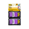Post-It Flags 680-PU2 Purple Twin Pk Pack2 Box of6