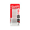 Sharpie Gel White/Black Pack of 4 Box 6
