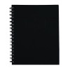 Spirax 511 Hard Cover Black Pack of 5 200 Pages 225 x 175