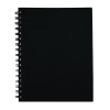 Spirax 511 Hard Cover Black Pack of 5 200 Pages 225 x 175