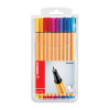 Stabilo Point 88 Fineliner Assorted Wallett of 20