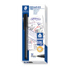 Staedtler Ballpoint 432 M Black Box 10