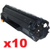 10 x Compatible HP #79A Black Toner Cartridge - 1,000 pages