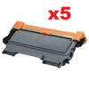 5 x Compatible Brother TN-3340 Toner Cartridge - 8,000 pages