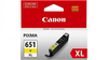 Canon CLI-651XL Yellow Ink Cartridge -