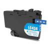 PREMIUM Compatible Brother LC-434 Cyan Ink Cartridge - 750 pages