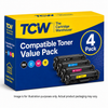 PREMIUM Compatible Brother TN-341 Colour 4 Pack (1 each B C M Y)
