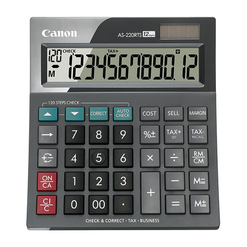 Canon AS-220RTS Calculator Canon AS-220RTS Calculator