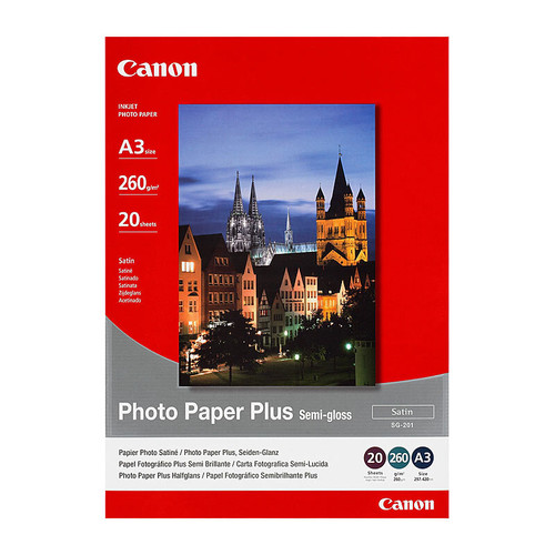 Canon Semi Gloss Photopaper  A3 20 Sheets 260gsm Canon Semi Gloss Photopaper  A3 20 Sheets 260gsm