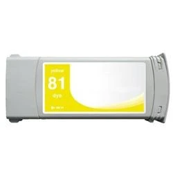 PREMIUM Compatible HP No. 81 Yellow Cartridge