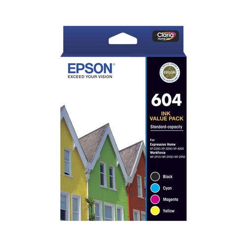 Epson 604 4 Ink Value Pack Epson 604 4 Ink Value Pack