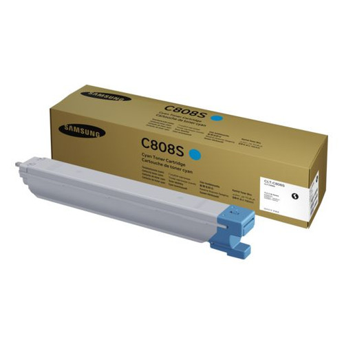 Samsung CLT-C808S Cyan Toner cartridge - 20,000 pages