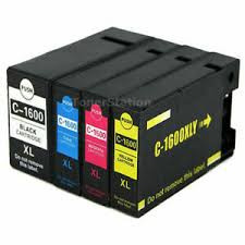 PREMIUM Compatible Canon PGI-1600XL Value Pack (B. C. M. Y)
