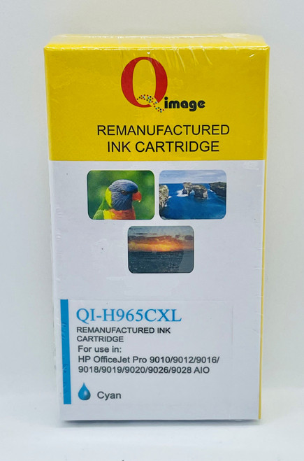 Compatible HP 965XL Cyan Ink Cartridge -1,600 pages Compatible HP 965XL Cyan Ink Cartridge -1,600 pages