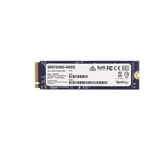Synology SNV3000 - M.2 NVMe SSD - 5 year Limited Warranty - Form factor - M.2 2280 - 400GB Check Compatible models Synology SNV3000 - M.2 NVMe SSD - 5 year Limited Warranty - Form factor - M.2 2280 - 400GB Check Compatible models