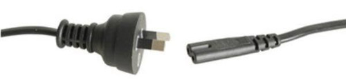 2pin Fig 8 Mains Plug to IEC C7 Female -1.8m - Figure 8