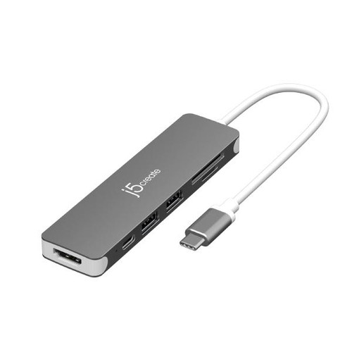 J5create JCD353 USB-C to 4K HDMI Multi-Port Hub (USB-C to 4K HDMI, 2x USB-A 3.2, microSD card reader, USB-C PD 100w) J5create JCD353 USB-C to 4K HDMI Multi-Port Hub (USB-C to 4K HDMI, 2x USB-A 3.2, microSD card reader, USB-C PD 100w)