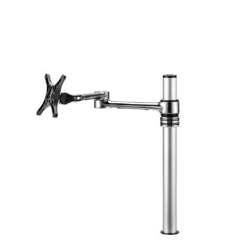 Atdec - 525mm long pole with 422mm articulated arm. Max load: 8kg, VESA 100x100 (Silver)