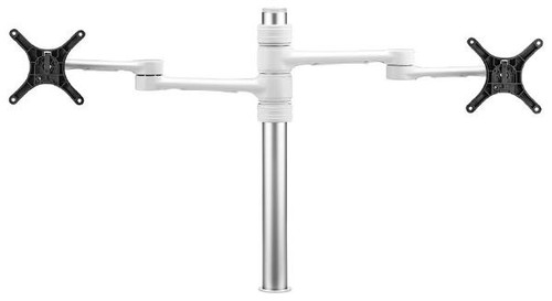 Atdec Dual display monitor arm AFS-AT-DC WHITE (1 x AF-AT-B 525mm long pole with 422mm articulated arm + 1 x AF-AA-B Accessory monitor arm for AF-AT) Atdec Dual display monitor arm AFS-AT-DC WHITE (1 x AF-AT-B 525mm long pole with 422mm articulated arm + 1 x AF-AA-B Accessory monitor arm for AF-AT)