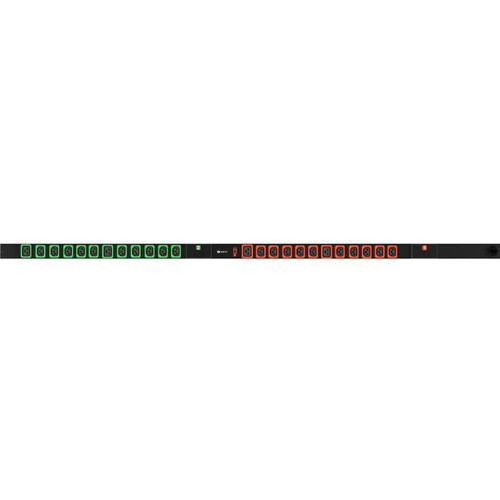 Vertiv Geist C1650L PDU, Basic 2P+E (IP44), 230V 32A, 4x U-Lock C19, 20x U-Lock C13, Vertical/Toolless, Cabinet/ Rackmountable, 3m Cord Length Vertiv Geist C1650L PDU, Basic 2P+E (IP44), 230V 32A, 4x U-Lock C19, 20x U-Lock C13, Vertical/Toolless, Cabinet/ Rackmountable, 3m Cord Length