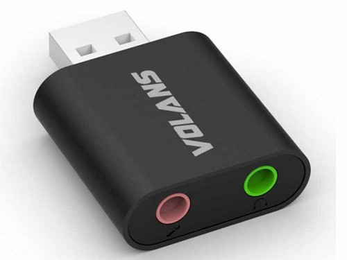 Volans VL-UA01, USB 3.0 Audio Adapter, USB3.0 to 3.5mm Stereo Jack Headset Audio Adapter, Compatible with Windows/Mac/PS3 & PS4, 1 Year Volans VL-UA01, USB 3.0 Audio Adapter, USB3.0 to 3.5mm Stereo Jack Headset Audio Adapter, Compatible with Windows/Mac/PS3 & PS4, 1 Year