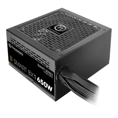 Thermaltake PS-SPD-0650NNSABA-1, Smart BX1, 650W, 80 Plus Bronze, Non-Modular, Fan: 120mm, ATX, MTBF: 100,000 Hours, 5 Year Warranty Thermaltake PS-SPD-0650NNSABA-1, Smart BX1, 650W, 80 Plus Bronze, Non-Modular, Fan: 120mm, ATX, MTBF: 100,000 Hours, 5 Year Warranty