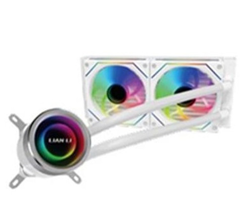 Lian Li GA2T24INW, Galahad II TRINITY SL-INF, AIO Liquid CPU Cooler, Size: 2x120mm Fan, Intel: LGA 1700/1200/1151/1150/1155/1156/2066 /2011-3/2011, AMD: AM5/AM4/AM3+/AM3/AM2+/AM2/FM2+/FM2/FM1/Socket TR4/sTRX4/SP3, ARGB, White, 5 Year Warranty Lian Li GA2T24INW, Galahad II TRINITY SL-INF, AIO Liquid CPU Cooler, Size: 2x120mm Fan, Intel: LGA 1700/1200/1151/1150/1155/1156/2066 /2011-3/2011, AMD: AM5/AM4/AM3+/AM3/AM2+/AM2/FM2+/FM2/FM1/Socket TR4/sTRX4/SP3, ARGB, White, 5 Year Warranty