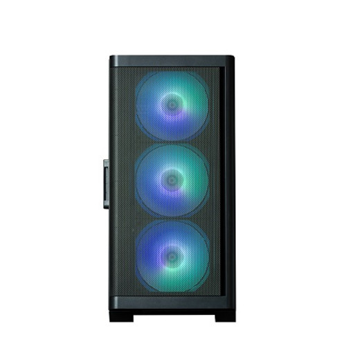 Zalman M4 BLACK, Mini Tower, Tempered Glass, Drive Bays: 1x3.5"/2.5", 1x3.5'' 2x2.5", Expansion Slot: 4, Motherboard Support: mATX/Mini-ITX, Pre-Installed Fan: 4x120mm, ARGB, Black, 1 Year Warranty Zalman M4 BLACK, Mini Tower, Tempered Glass, Drive Bays: 1x3.5"/2.5", 1x3.5'' 2x2.5", Expansion Slot: 4, Motherboard Support: mATX/Mini-ITX, Pre-Installed Fan: 4x120mm, ARGB, Black, 1 Year Warranty