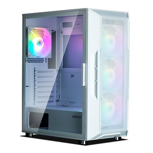 Zalman I3 NEO WHITE, Mid-Tower, Drive Bays: 2x3.5"/2.5", 3x2.5", Expansion Slot: 7, Motherboard Support: ATX/mATX/Mini-ITX, Pre-Installed Fan: 4x120mm, RGB, White, 1 Year Warranty Zalman I3 NEO WHITE, Mid-Tower, Drive Bays: 2x3.5"/2.5", 3x2.5", Expansion Slot: 7, Motherboard Support: ATX/mATX/Mini-ITX, Pre-Installed Fan: 4x120mm, RGB, White, 1 Year Warranty