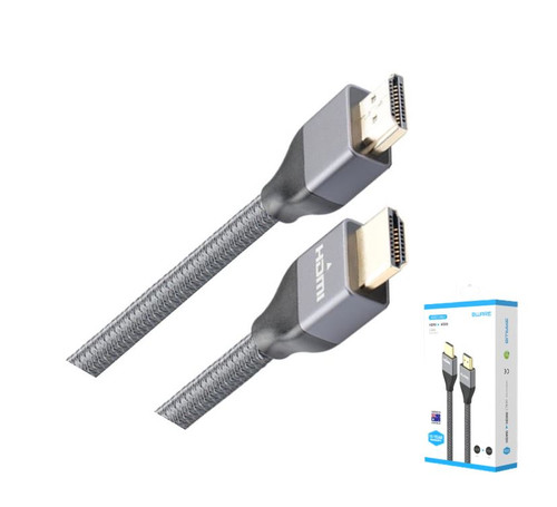 8Ware Premium HDMI 2.0 Cable 5m Retail Pack 19 pins Male to Male UHD 4K HDR High Speed Ethernet ARC Gold Plated for TV XBOX One PS5 PS4 Laptop Monitor 8Ware Premium HDMI 2.0 Cable 5m Retail Pack 19 pins Male to Male UHD 4K HDR High Speed Ethernet ARC Gold Plated for TV XBOX One PS5 PS4 Laptop Monitor