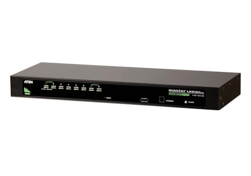 Aten Rackmount KVM Switch 8 Port VGA PS/2-USB, 1x Custom KVM Cable Included, Selection Via Front & USD Menu, Broadcast Mode Aten Rackmount KVM Switch 8 Port VGA PS/2-USB, 1x Custom KVM Cable Included, Selection Via Front & USD Menu, Broadcast Mode
